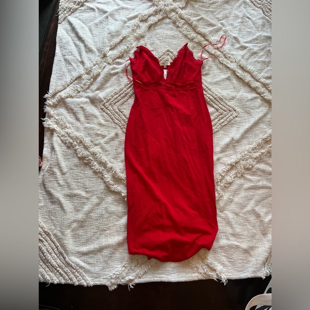 Heart & Hips Red Dress